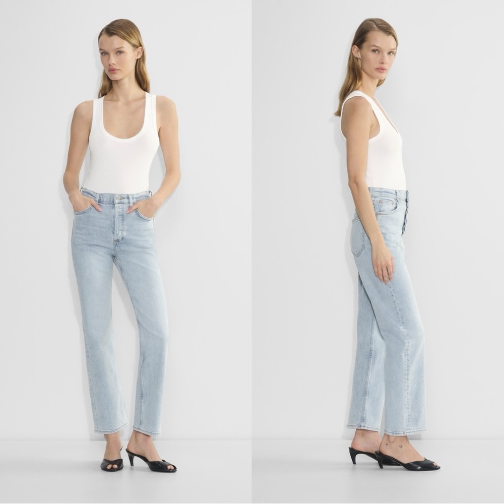 Aritzia Denim Forum The Arlo Hi-Rise Straight Jeans Size 26